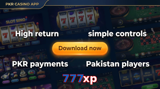 Main screen of 777Xp gamedownload page for PK players