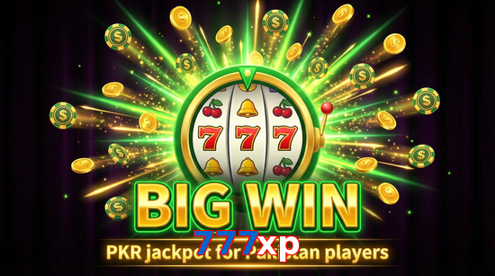 Big win animation on 777Xp slot game